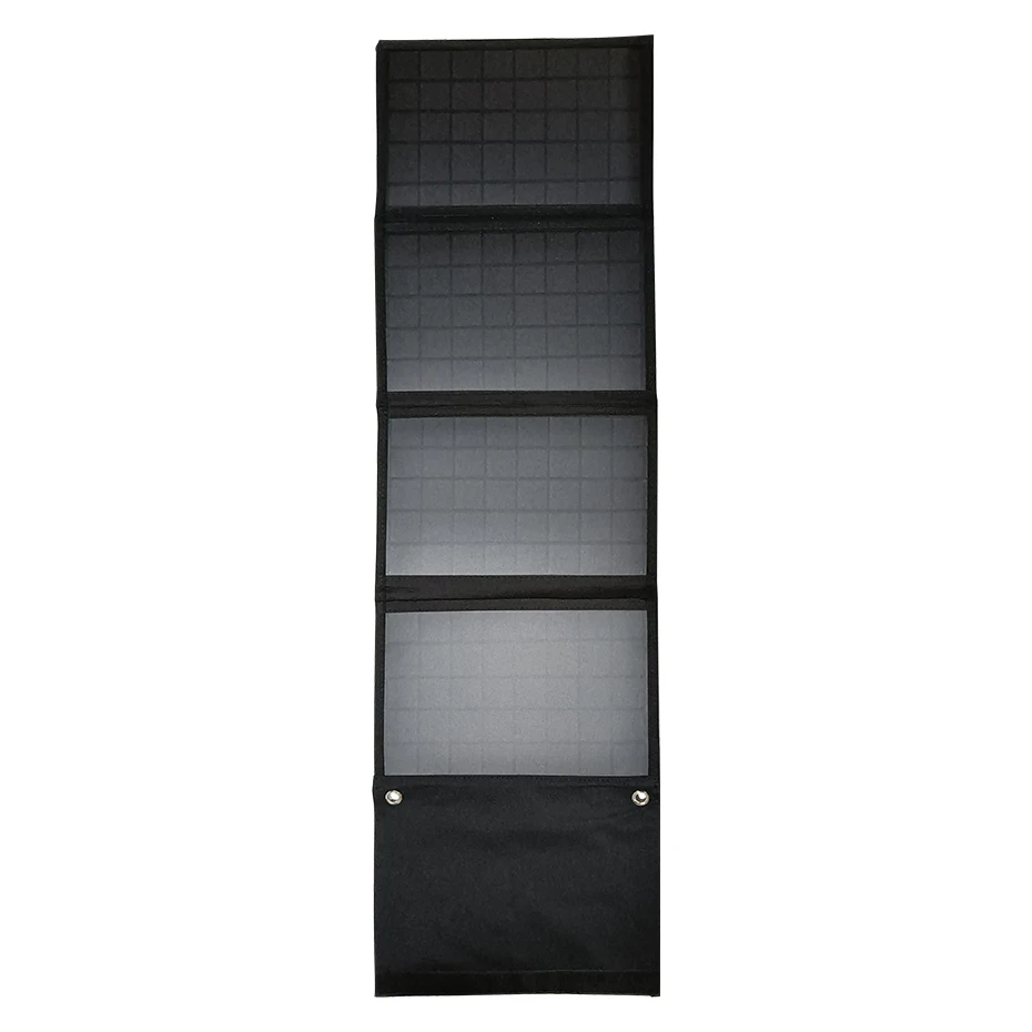 Foldable Solar Panel 5V Portable Battery Charger USB Port Outdoor Waterproof Power Bank for Phone PC Car RV Boat