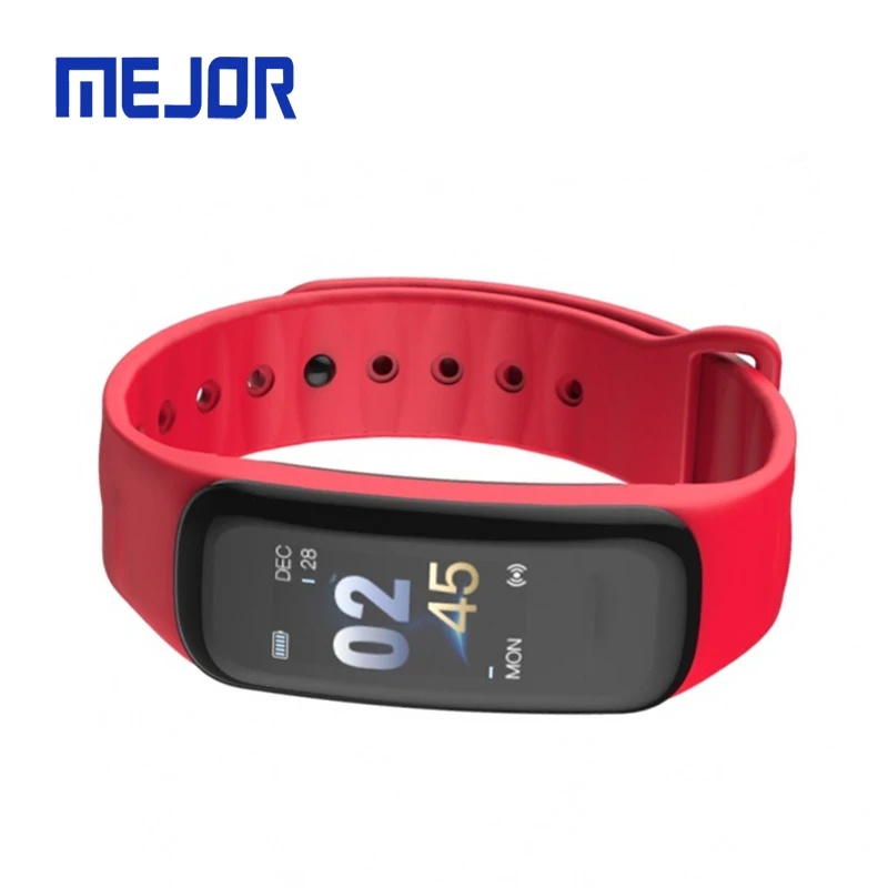 Wearfit Health heart view wrist band smartwatch C1s rubber bracelet BT mobile smart watch