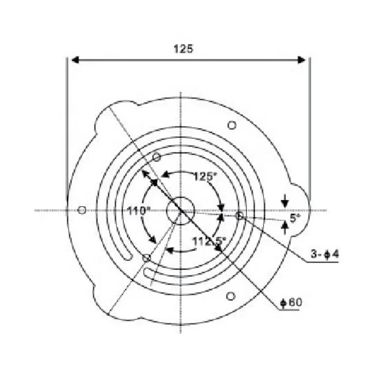 Navigation CXH1-3 marine signal lights single deck starboard light
