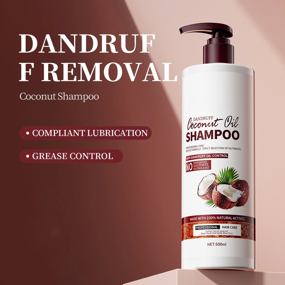 UUFINE private label deep cleansing refreshing mild 500ml 17.6OZ coconut hair shampoo for women