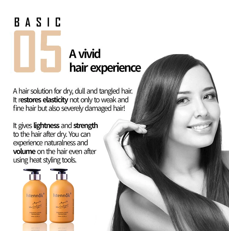 Wholesale Private Label Natural Organic Argan Oil Shampoo Hair Care For All Hair Types