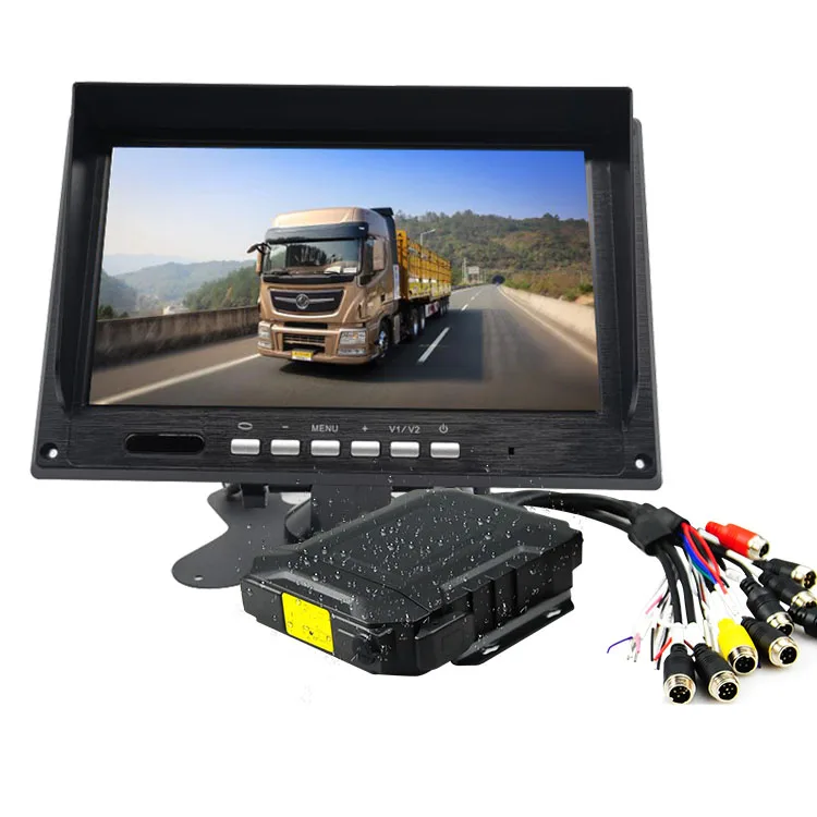 h.265 4g waterproof mdvr cms server SSD mobile dvr 1080p ahd camera vehicle dvr car mdvr 4g for Truck RV Bus Van