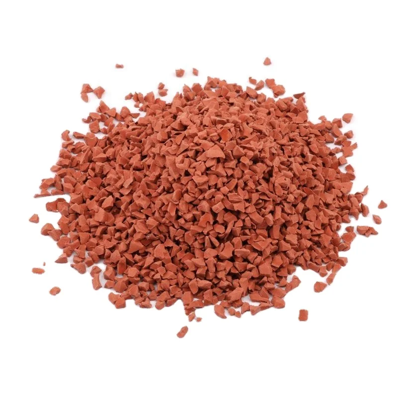 Полипропиленовые рециркуляционные гранулы, нетоксичные безопасные напольные покрытия из скэп, резиновая гусеница