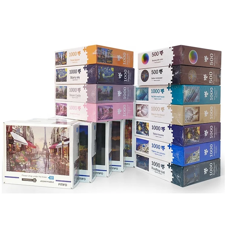 
 Оригинальный изготовитель пазлов с сублимационной печатью, пазл для взрослых из 1000 частей  