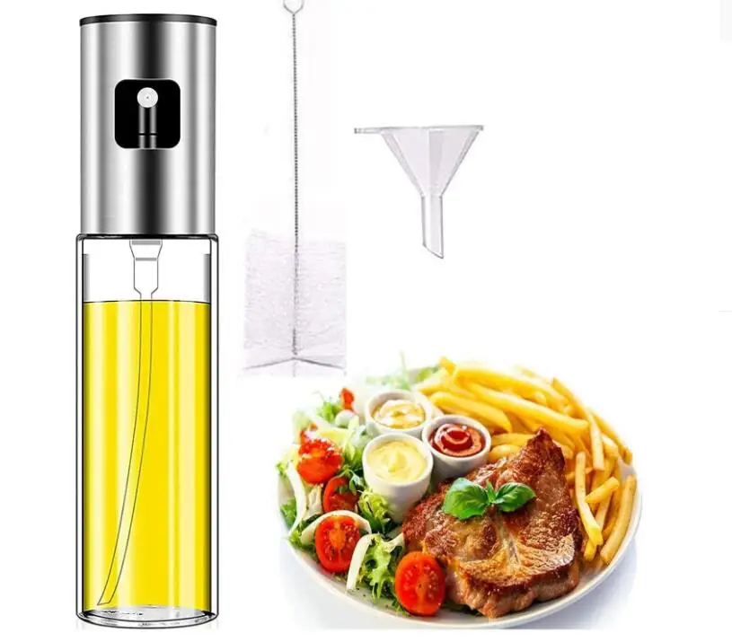 Factor Hot Sale Oil Sprayer for Cooking 100ml Olive Oil Spritzer Oil Sprayer for Air Fryer Salad BBQ Roasting