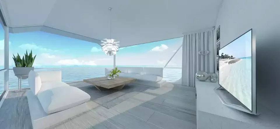 Modern style  Modular Floating Home Prefab Container Hotel  Mobile Home With Toilet