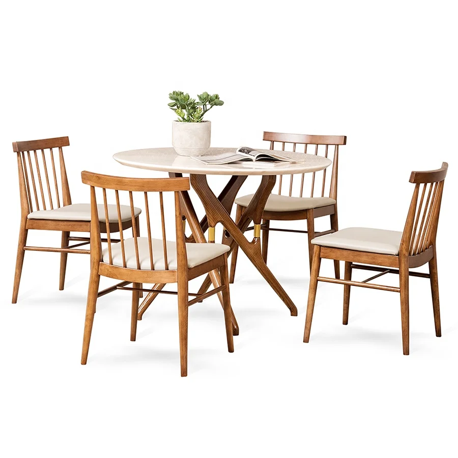 Круглый мраморный обеденный стол, восстанавливающий стол, низкие мраморные изделия