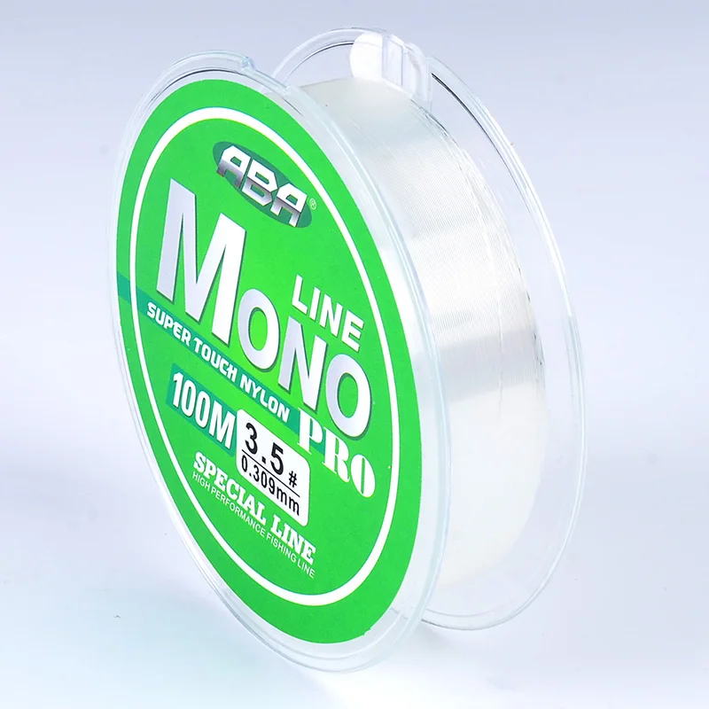 ABA cheap price salt water Japan 100m nylon tuna fishing line monofilament
