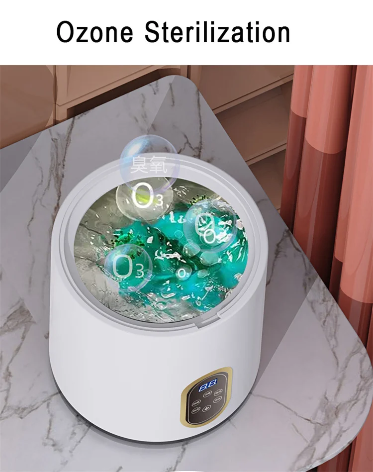 CE approved car power supplier baby washer dryer with dryer