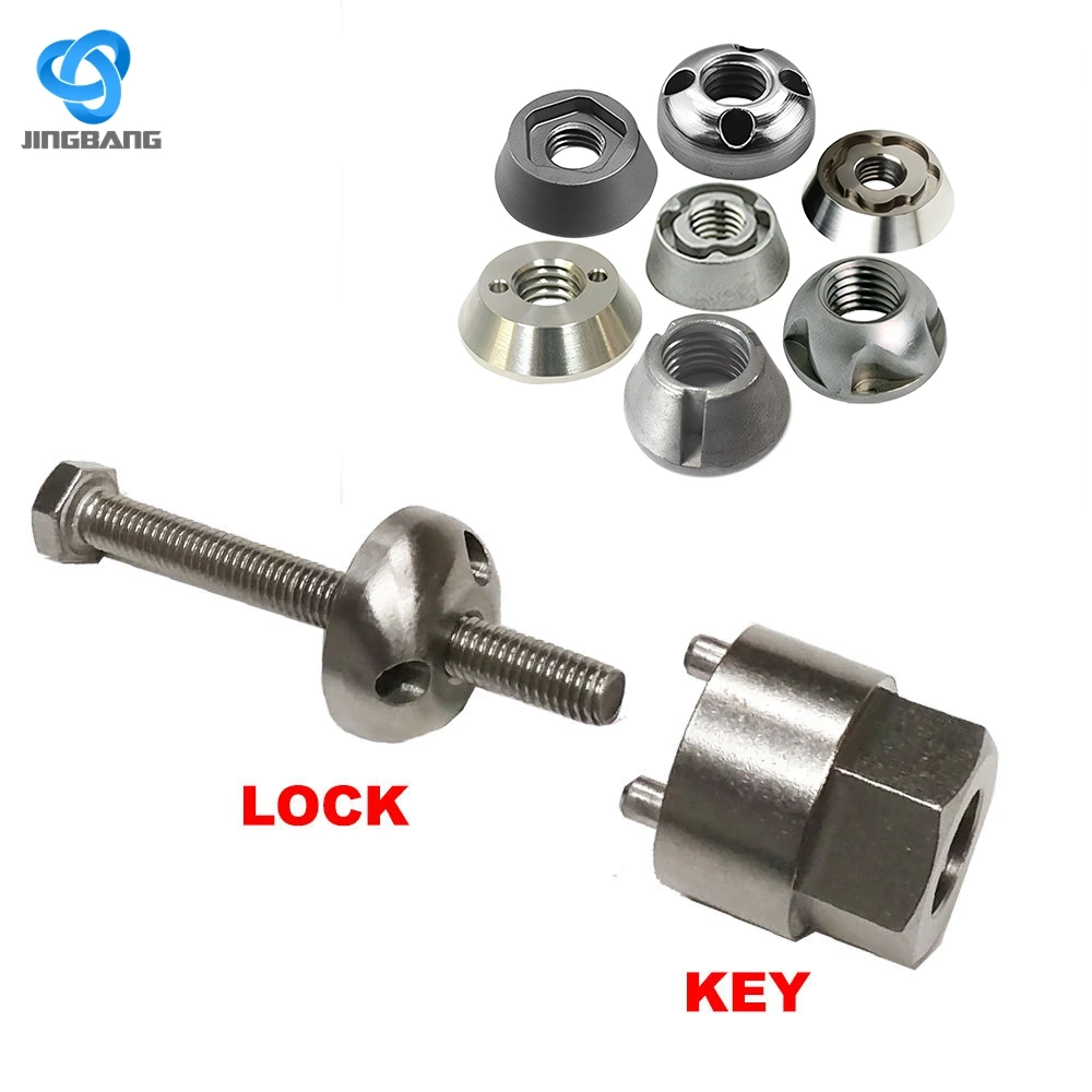 1 Gang Modifiable Box W/ (2)1/2 & (2)3/4S Bearing  Exporter Nut With Lock Gle Gls Anti-Theft Screw Socket Wheel Lug Nut