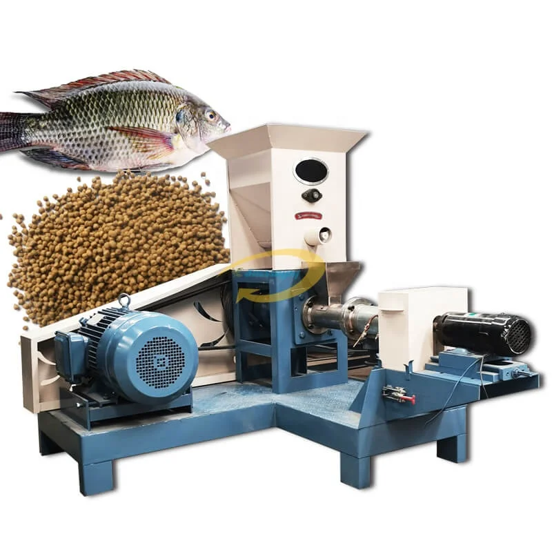 Floating Fish Feed Pellet Mill Making Extruder Machine Prices in Bangladesh Pet Feed Production Line