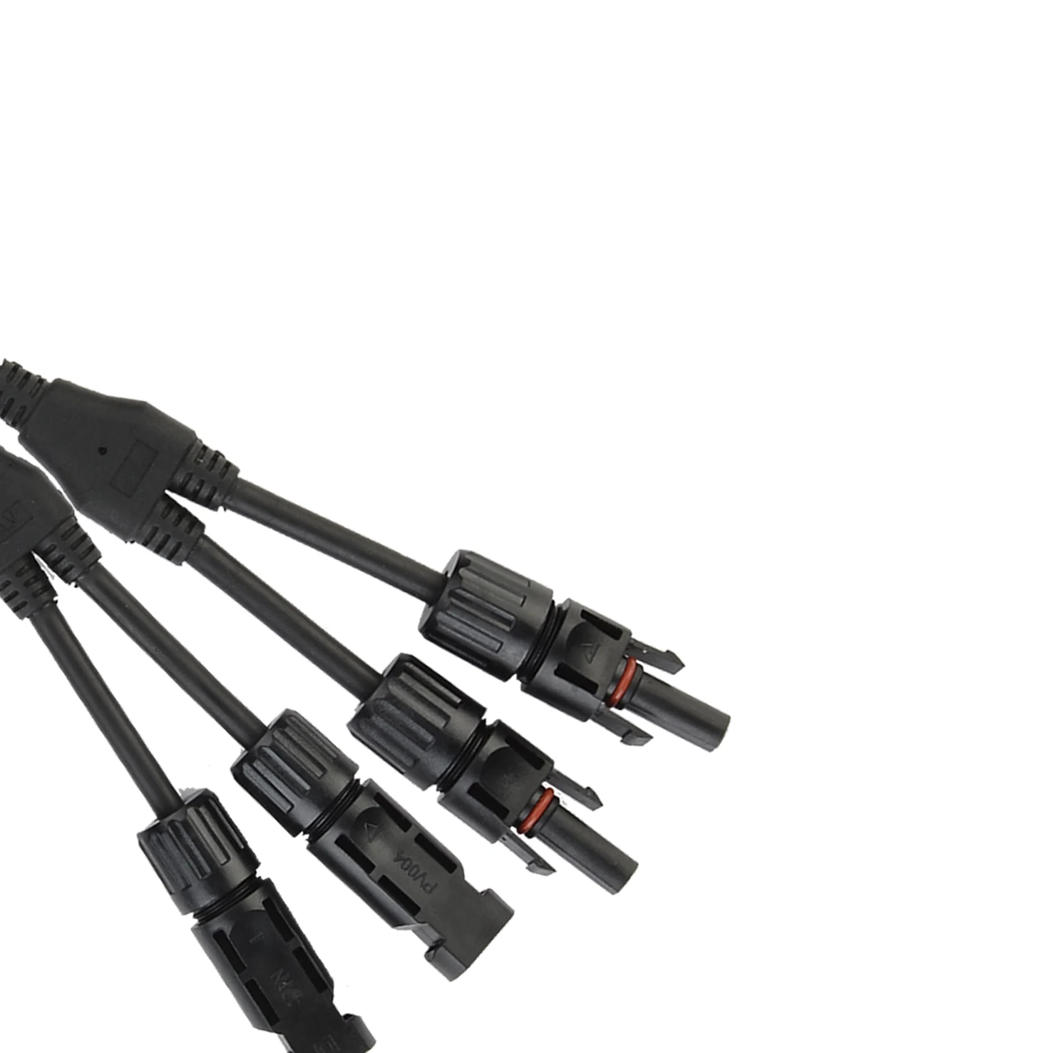 Профессиональное изготовление мужской женский Дешевые 2 pin солнечный PV кабель Разъем