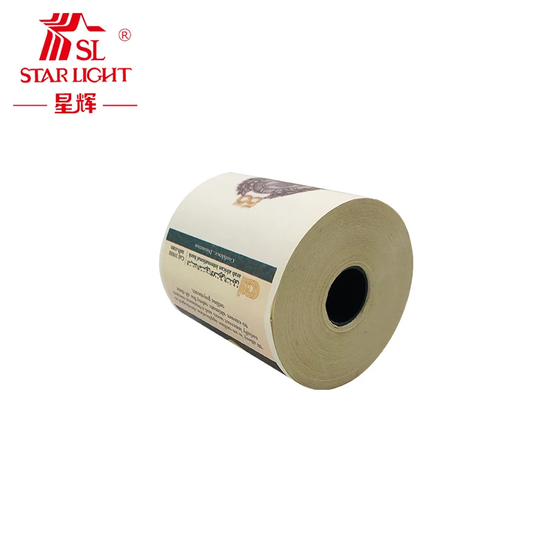 Fashion thailand thermal paper stock lot in jumbo roll print with good after sale service