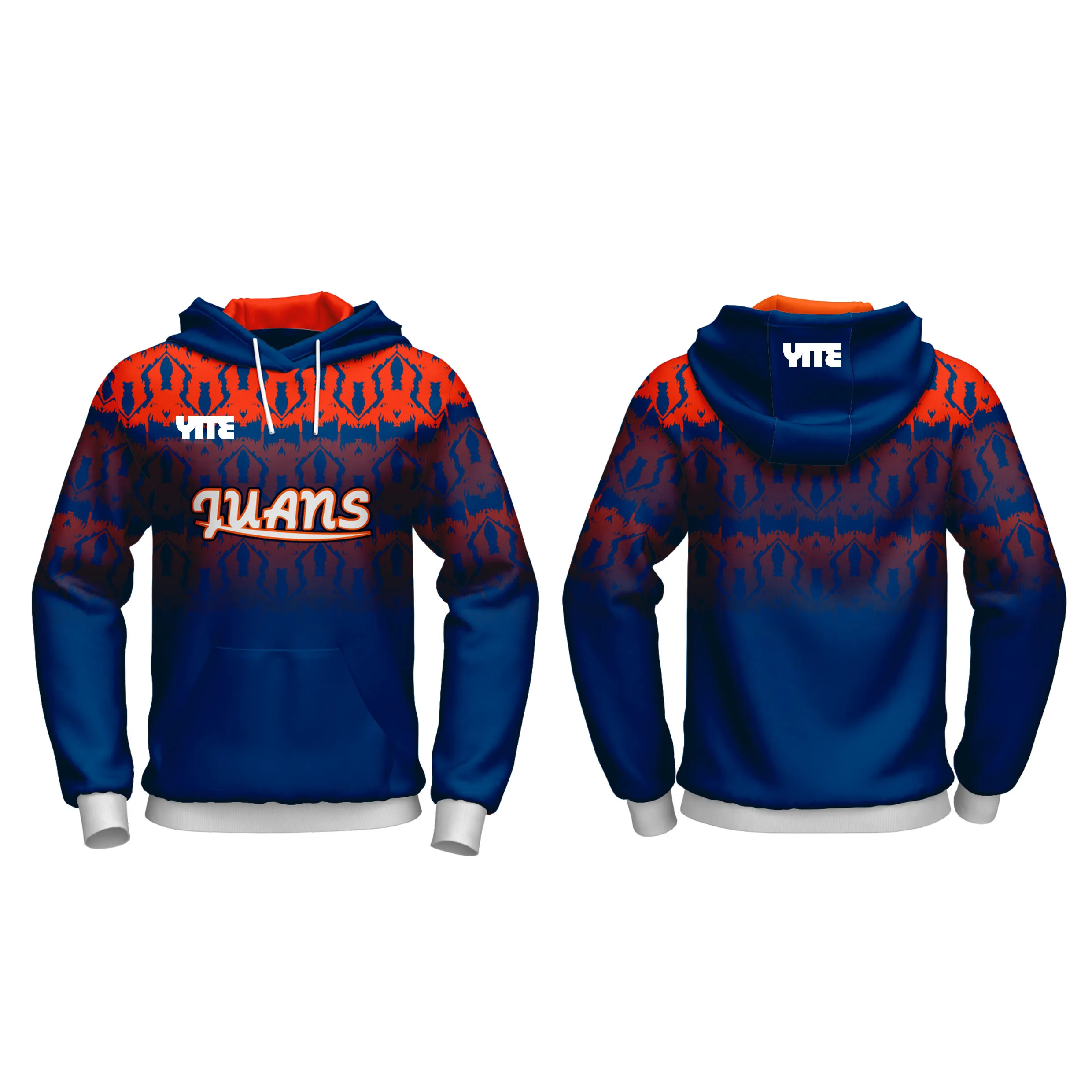 Wholesale custom high quality mens blank hoody sublimated custom made hoodies