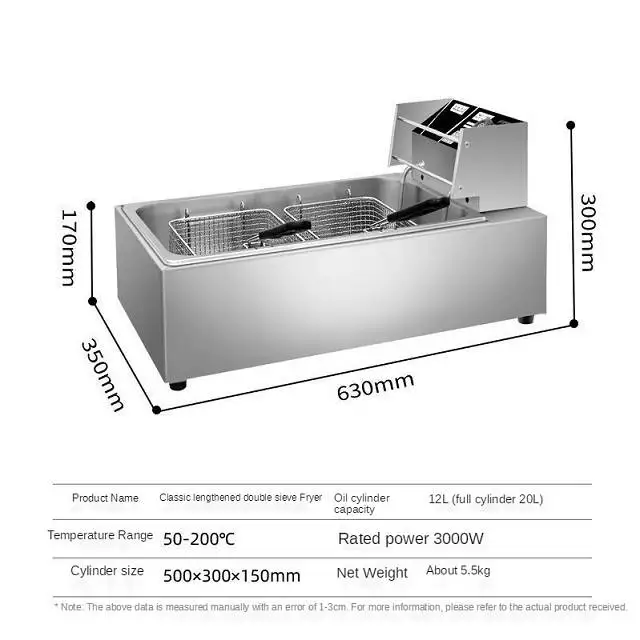 Factory Price Lpg Fryer Machine,Stainless Steel Tempura Table Top Gas Deep Fryer