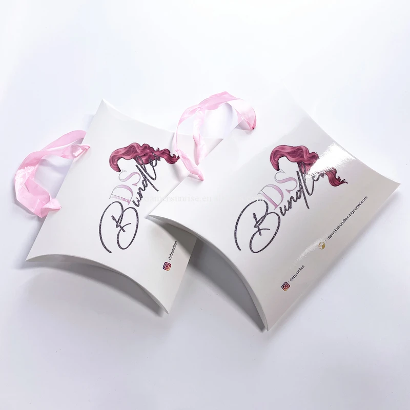 Logo printing Amazing design elegant packing hair boxes hair packaging boxes wig box