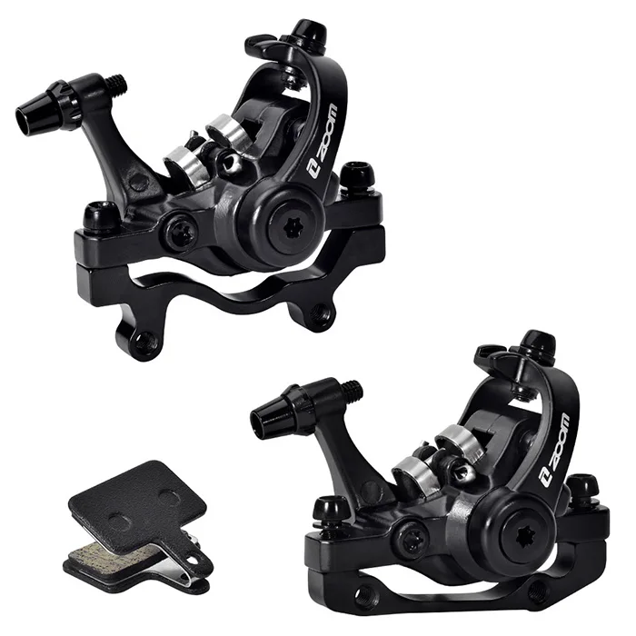 Cheap Bicycle Mechanical Disc Brake Calipers Zoom Ball Bearing Bilateral Brake Calipers For MTB Road Bike
