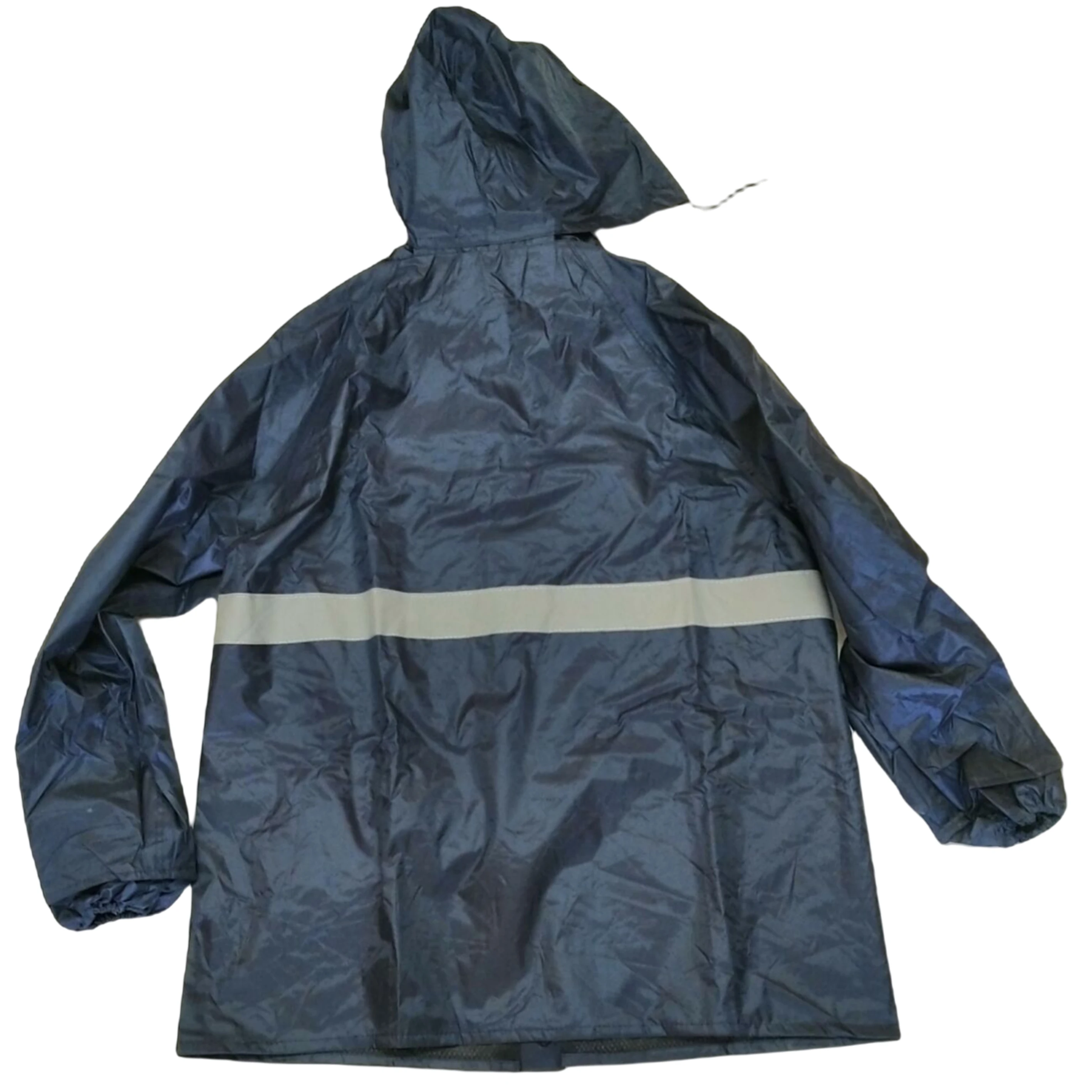 High Quality Double Layer 210T Polyester Taffeta /Pvc With 5Cm Reflective Tape 2Pcs Pants & Jacket Rain Uniform