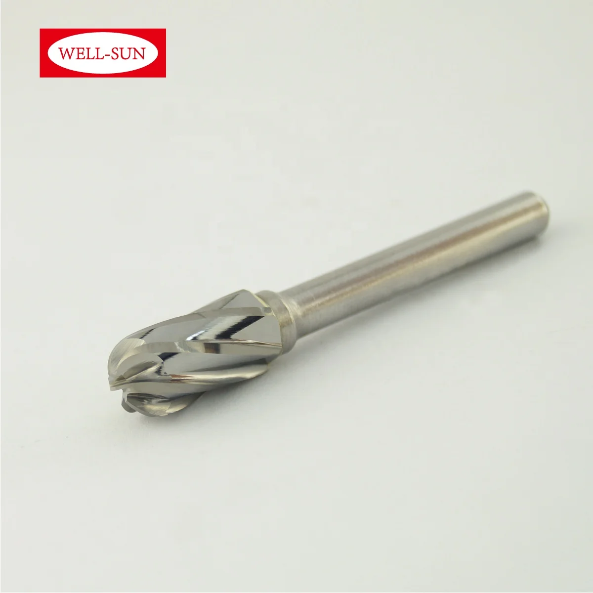 C-10-300143 завод цилиндрической формы с радиусом класса вольфрам ротационный твердосплавный Удаление заусенцев обработки металлов Бур