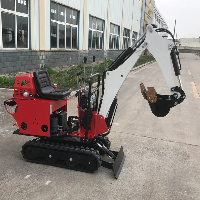 Can enter the elevator of the small excavator room to dismantle the crushing mini-excavator
