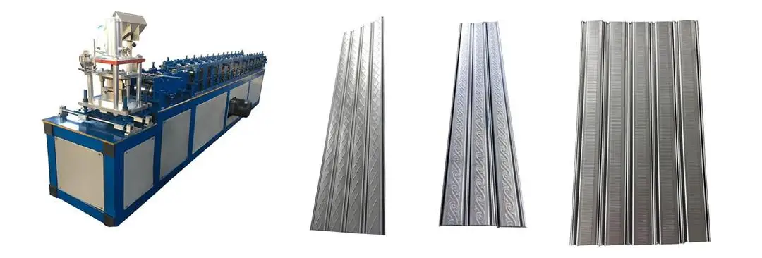 Auto metal garage roller shutter door frame making machine