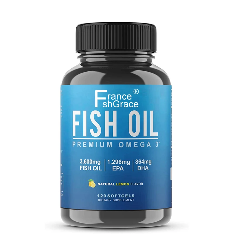 Natural China Vitamin E fish oil omega softgel capsule