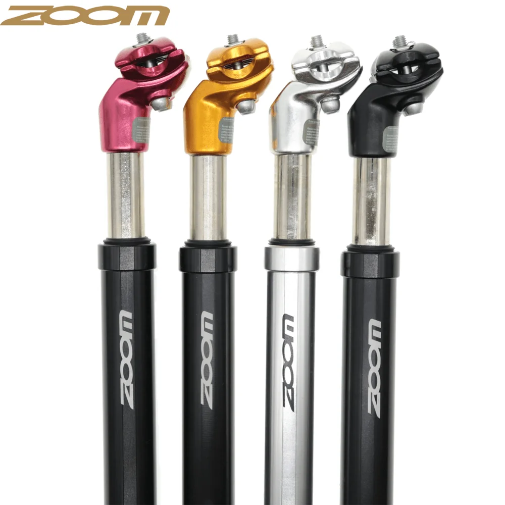 ZOOM Suspension Seatpost Shock Absorber damping MTB mountain bike Bicycle Seat Tube 25.4 27.2 28.6 30.1 30.4 30.9 31.6 33.9