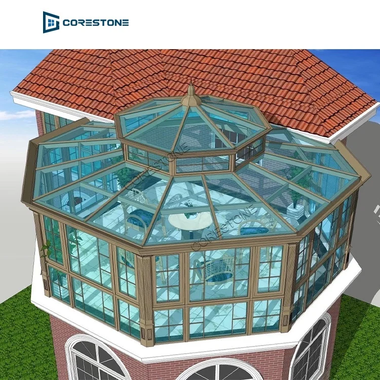 Modern Lean To Greenhouse Winter Garden