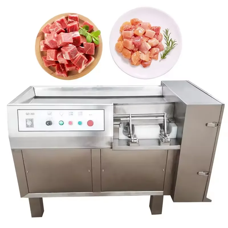 Multi-functional commercial meat cutting machine beef cube dicer meat cutter machine frozen chicken slicer fish cutting machine