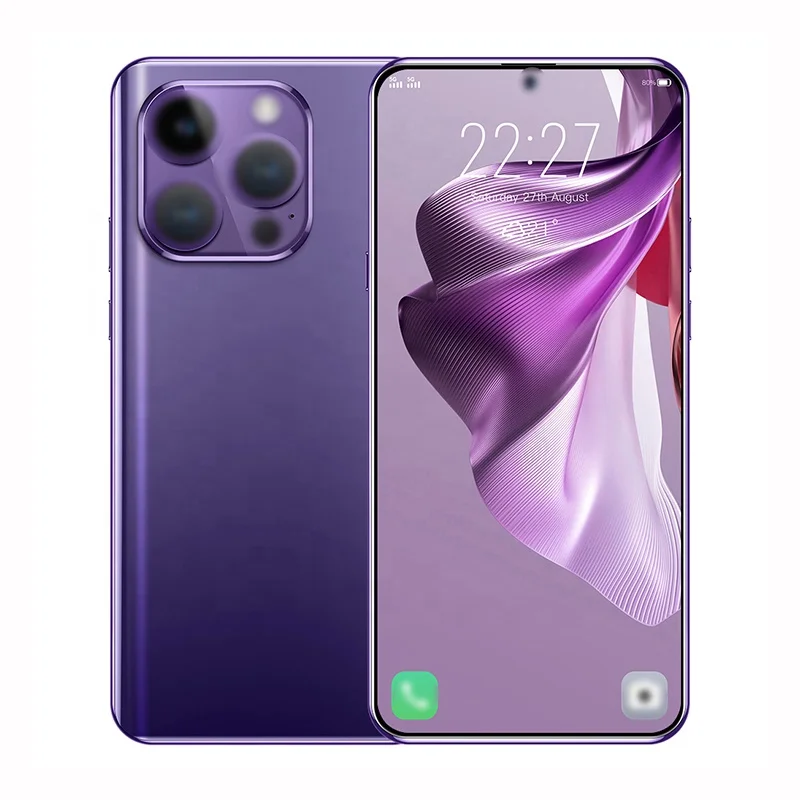 Оптовая продажа, Оригинальный сотовый телефон I15pro Max, мобильный телефон на базе Android, смартфон 5 г, 16 ГБ + 1 ТБ, телефон для Apple Iphone 15 Pro Max