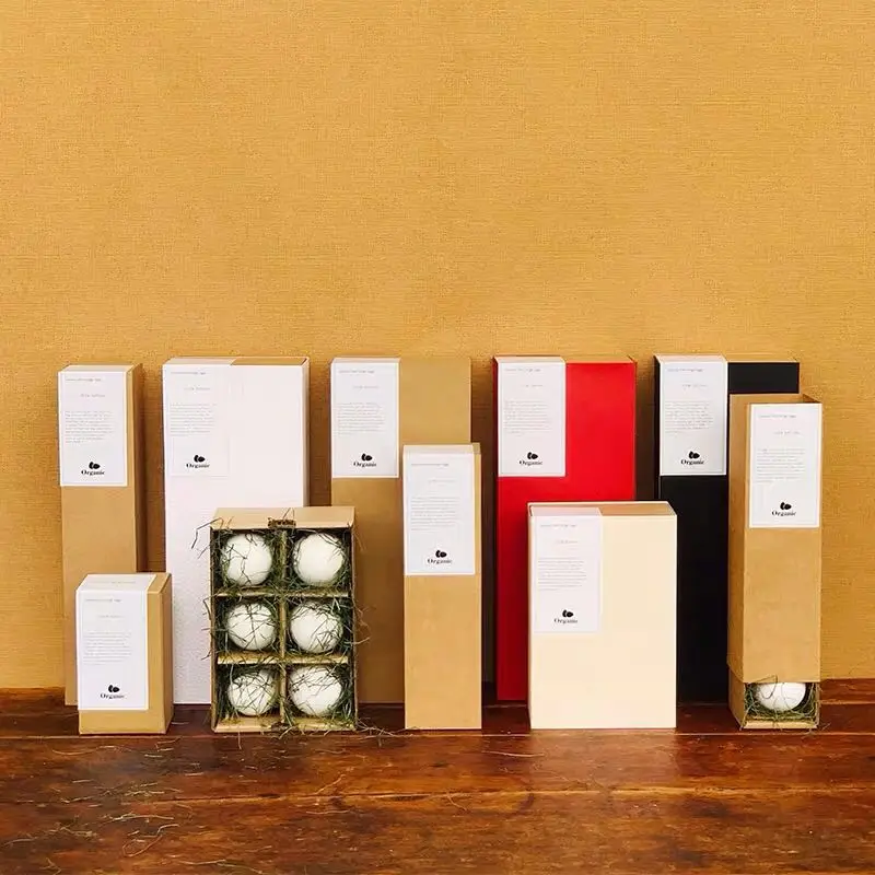 
Custom molded paper Eco-friendly Chicken egg carton 6 pack egg box cartons packing 