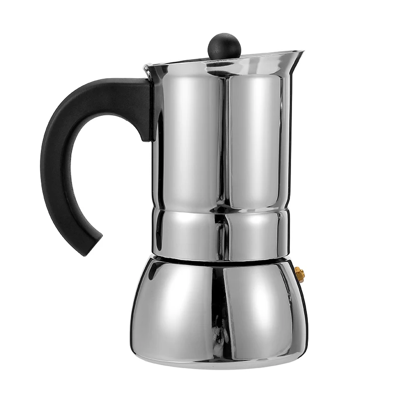 Everich Moka кофеварка оптовая продажа Oem эспрессо итальянские инструменты из нержавеющей стали для кофе и чая металлические пивоваренные кофейные
