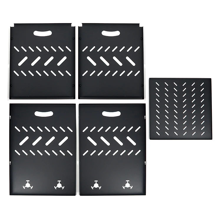  Подгонянный напольный сад Костровая чаша портативный кемпинговый Отопление дровяной печи квадратный HR-HK-003