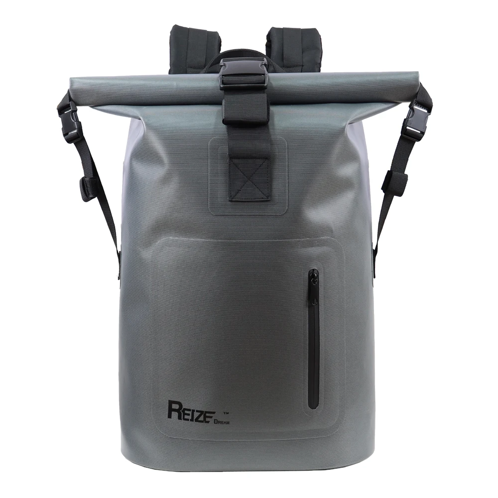 30L nylon 840D TPU coating roll top waterproof dry bag backpack