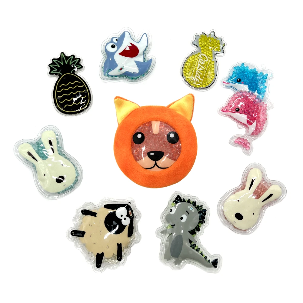 Custom Reusable Magic Click Heat Packs metal disc Hot Pad Magic Cute gel hand warmers