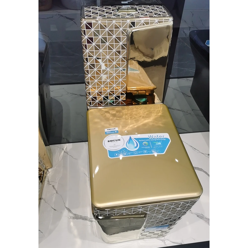 CLASIKAL Gold colors popular comment toilet in factory