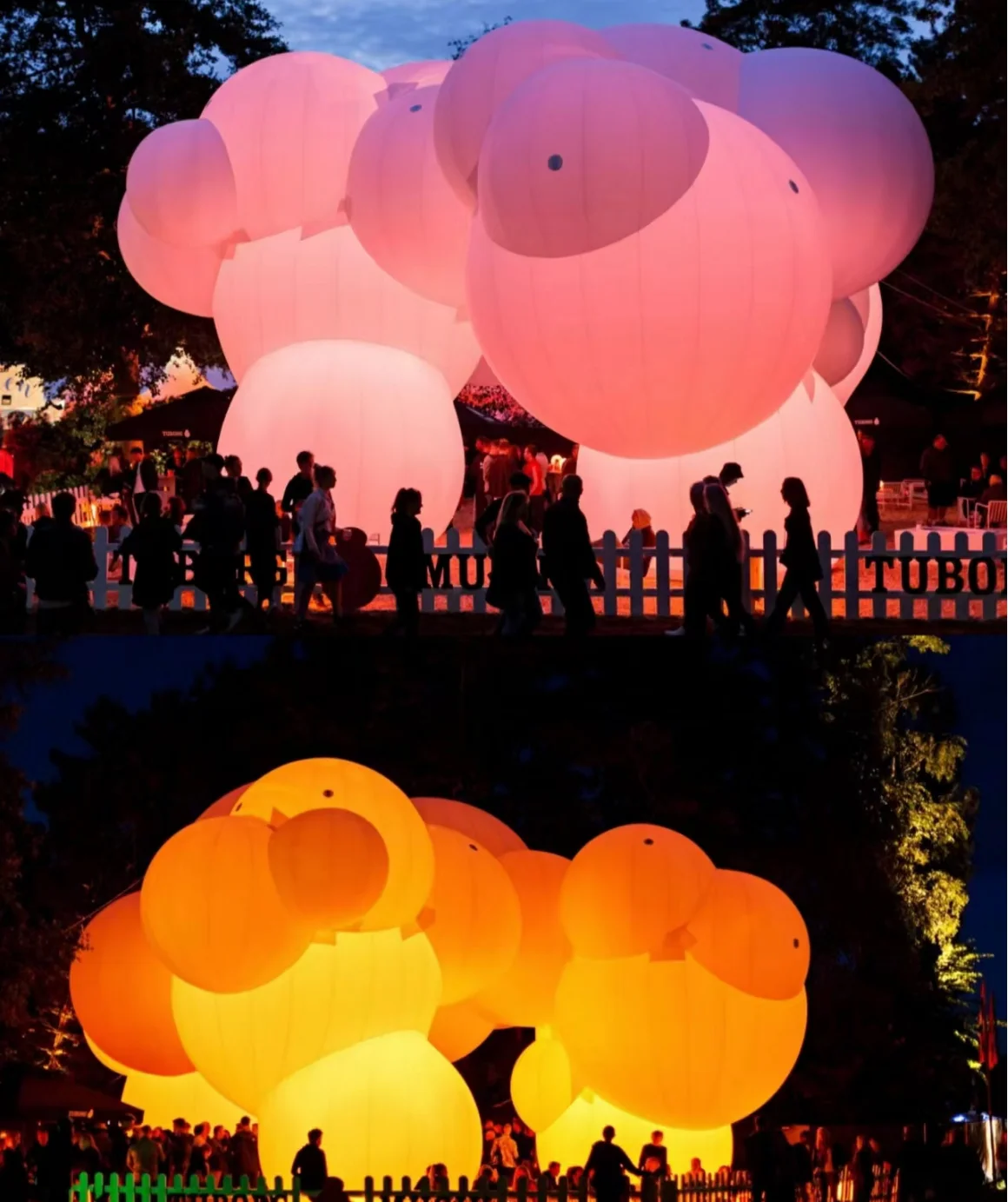 Outdoor Custom Inflatables Promotional Animal Cartoon Giant Inflatable Duck For Advertising