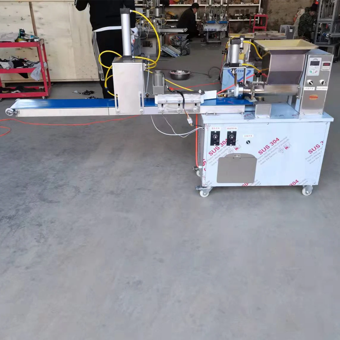 Stainless Steel Tortilla Press Mooncake Production Machine Pancake Cake Crust Press Forming Machine