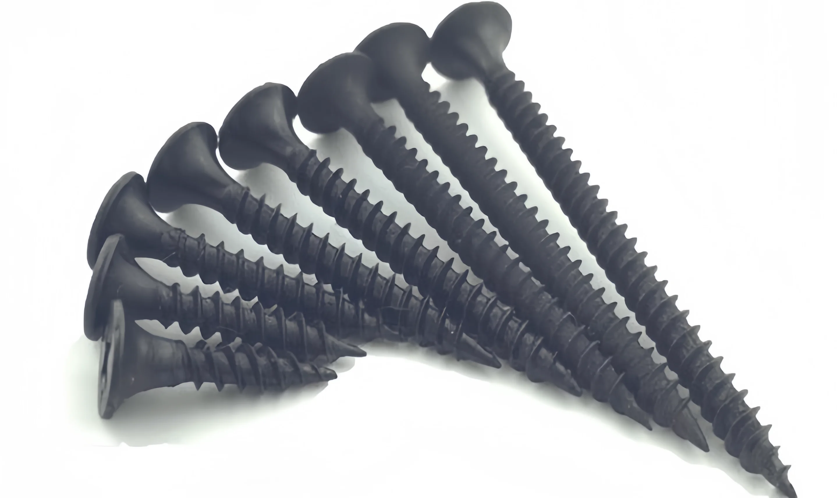 Factory sells high quality black fine phosphating and galvanized, black drywall screws and drywall screws