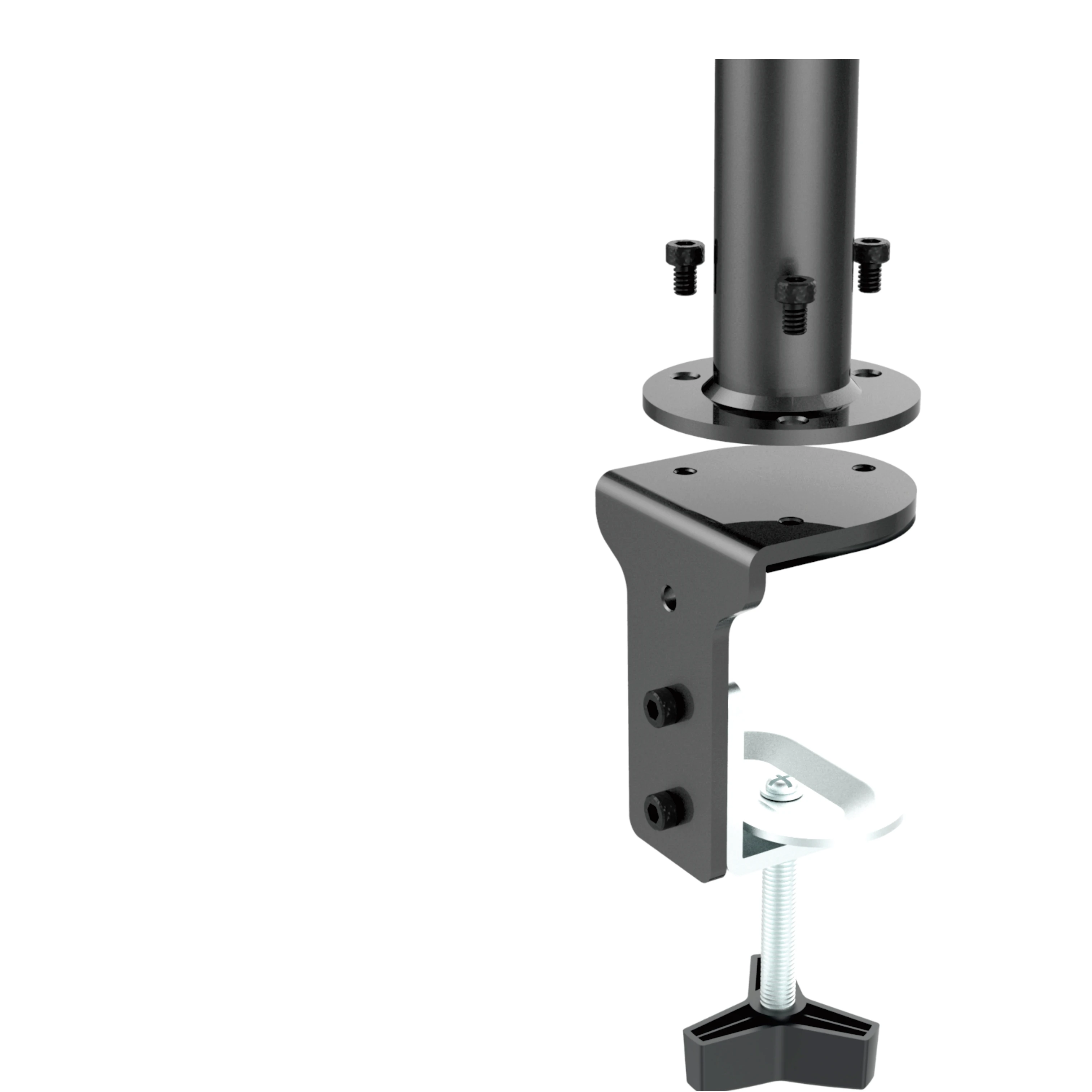 Hot Selling Swivel LED LCD Monitor Arm Two Mount VESA 100 to 100mm 14 to 32 Inch Monitor Stand for Laptops