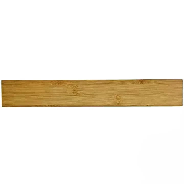 Бамбуковый магнитный держатель для ножей, магнитная полоса для ножей, 16 дюймов, настенная стойка, блок для ножей