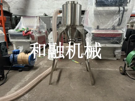 HERO New Waste Film Automatic Plastic Crushing Machines Air-Cooled LDPE HDPE BIO Recycling Machine Manufacturing Plant