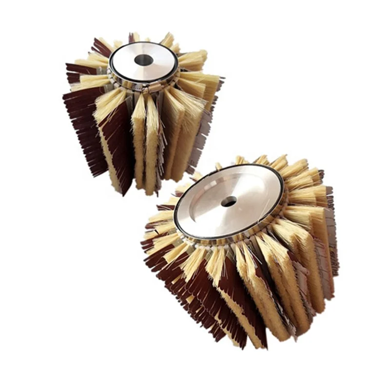 Sisal and Sand Paper Sanding Roller Brush for Wood Polishing