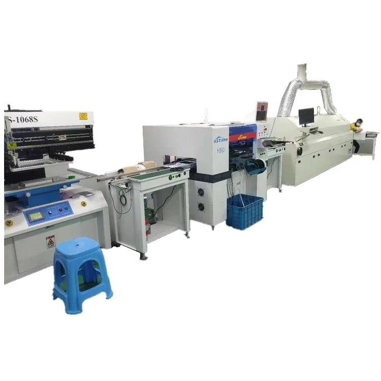 LED bulb light tube light LED strip smt machine, LED driver charger pcb smt production line