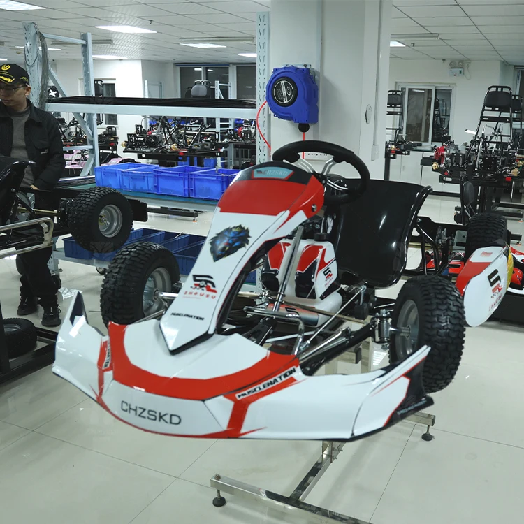 Zhuoyuan Outdoor Fun And Exciting Game Projects 4 Wheel Go Kart De Gas Engine Gasoline Offroad Electric Road Child Truck