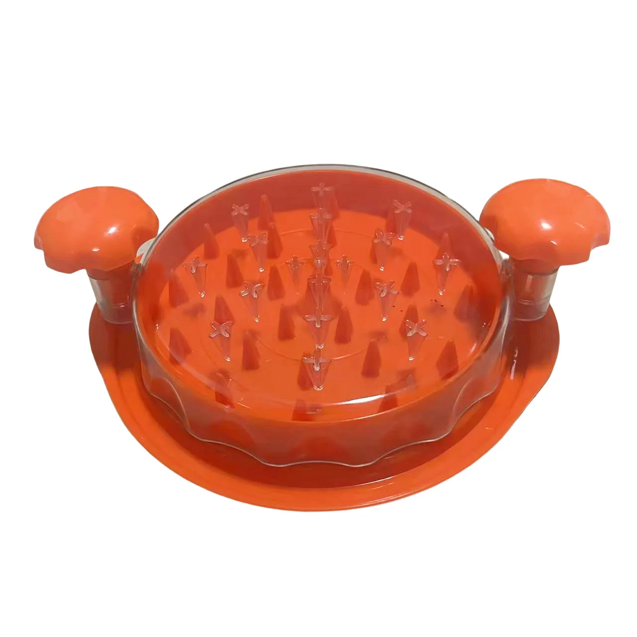 Meat Shredder Machine Chicken Shredder Large Chicken Breast Shredder Tool Twist with Brush and Fork  Anti-Slip Strip with Handle