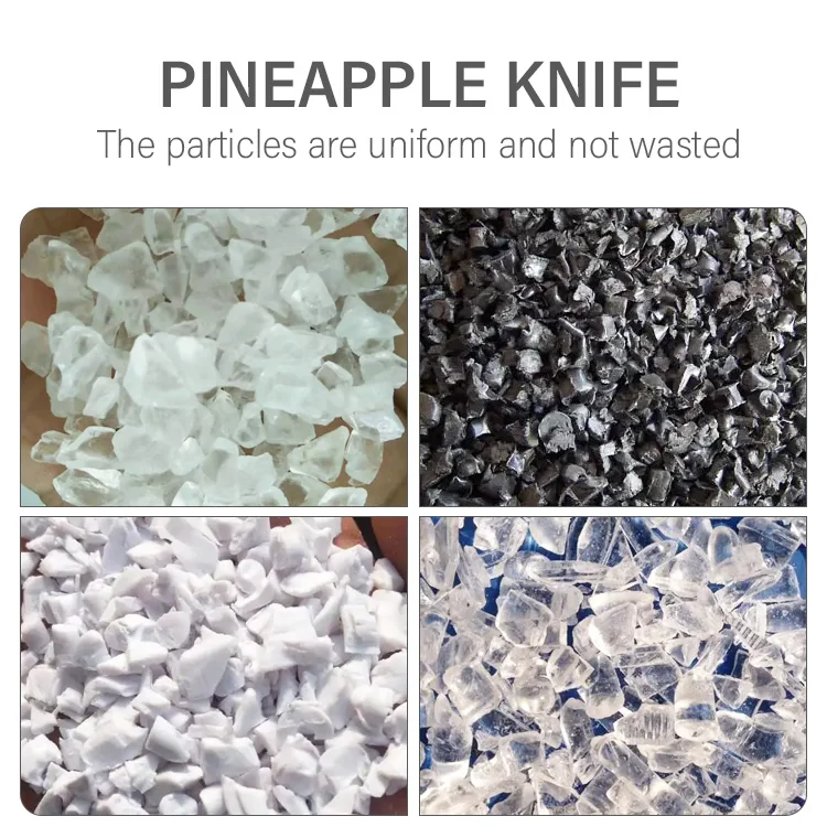 slow speed shredder silent shredder-recycling single shaft 30-200kg/h SKD-11 mesin penghancur plastik mini plastic crushing mach