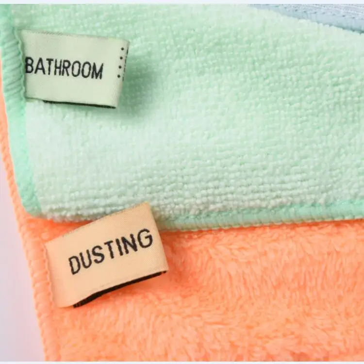 Customizable Microfiber Duster Cleaning Cloth Custom Kitchen Cleaning Rags