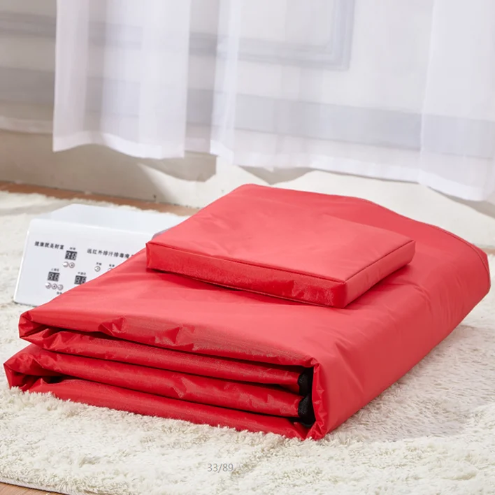 Portable Lay Down 3 Zone Far Infrared Sauna Blanket for Weight Loss and Detox