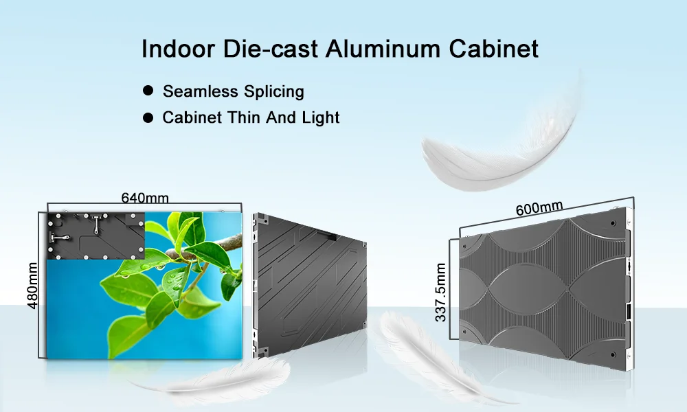 New Launch Indoor High Brightness Digital Signage And Displays Custom Pixel Video Wall Cabinet Led Panel Display Screen